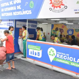 EcoFolia Solidária: projeto já acumula mais de 73 toneladas de materiais recicláveis coletados durante as festas de carnaval