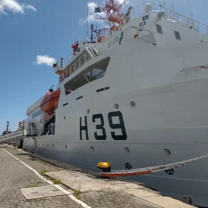 Sema fortalece diálogo e iniciativa sobre a Economia do Mar em evento a bordo do navio Hidroceanográfico 'Vital de Oliveira'