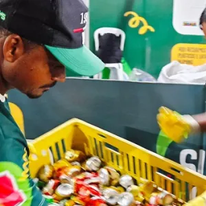 Projeto retira das ruas quase 6 toneladas de alumínio  e plásticos durante a Micareta de Feira de Santana