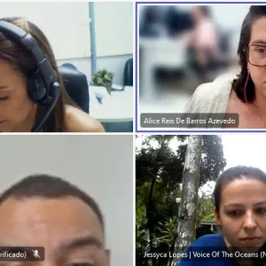 Sema se reúne com representantes de projeto de combate a microplásticos e poluição marinha