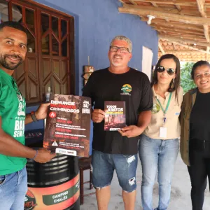 Iraquara é a primeira cidade da Chapara Diamantina a recebe a Blitz/Ronda Verde do Programa Bahia sem Fogo