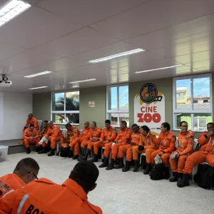 Treinamento sobre manejo de fauna reúne bombeiros no Parque Zoobotânico