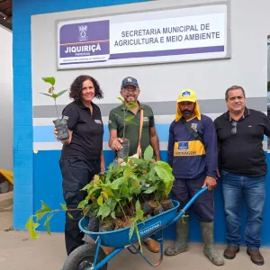 Sema recebe mudas do Kit SAF para fortalecer recuperação ambiental na bacia do Rio Jiquiriçá