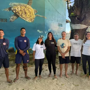 Visita técnica na BTS destaca restauração de corais e fortalece integração entre instituições durante a Semana Oceânica