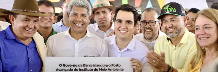 Governador Jerônimo Rodrigues inaugura Posto Avançado do Inema em Irecê