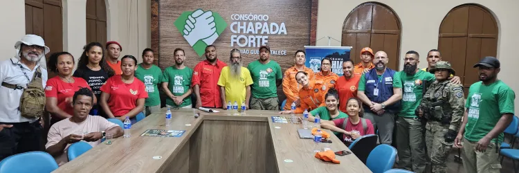 Caravana Bahia Sem Fogo promove encontro estratégico com Brigadas Voluntárias da Chapada Diamantina