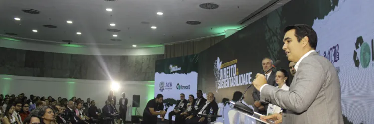 Sema pauta gestão ambiental no II Congresso Brasileiro de Direito e Sustentabilidade