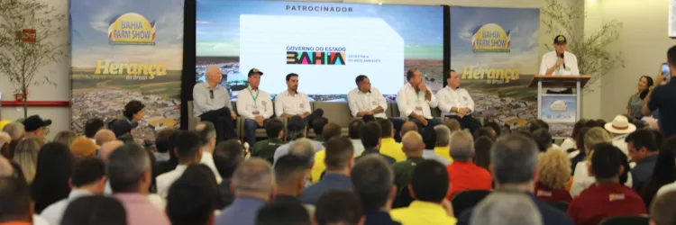 Sema e Inema participam da abertura da 18ª Bahia Farm Show