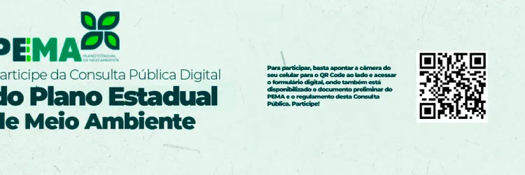 Governo da Bahia abre consulta pública digital para elaboração do Plano Estadual de Meio Ambiente