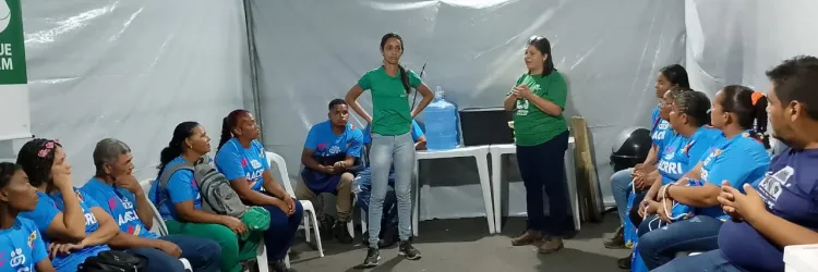 Catadores de recicláveis do interior contaram com apoio do Governo do Estado durante o Carnaval