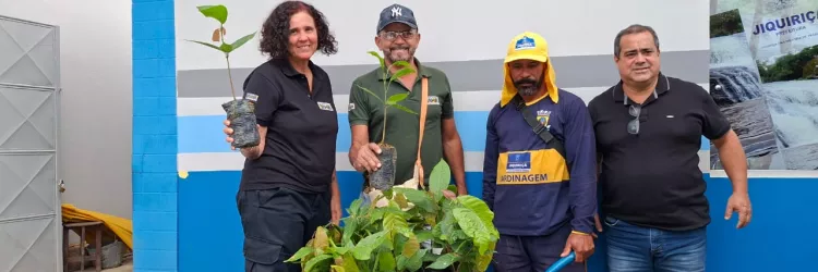 Sema recebe mudas do Kit SAF para fortalecer recuperação ambiental na bacia do Rio Jiquiriçá