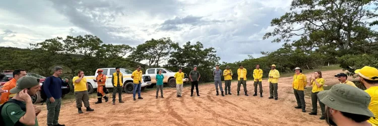 Sema participa de intercâmbio nacional sobre manejo integrado do fogo na Serra da Canastra