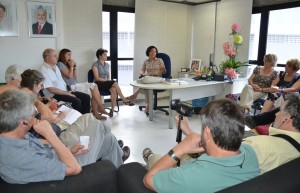 Encontro da Secretária com a Delegação da Suíça