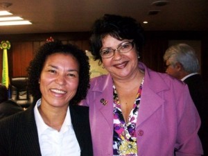 Secretária e Luiza Maia