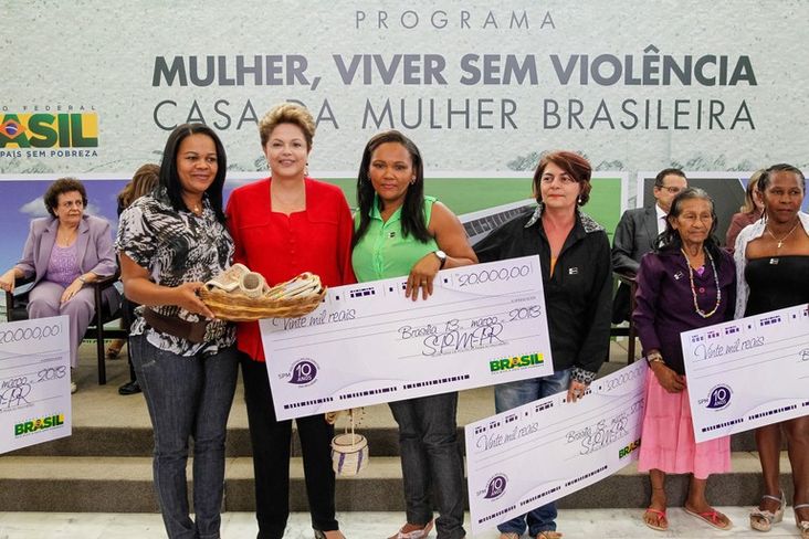 Mulheres de Fibra recebem prêmio da Presidente Dilma