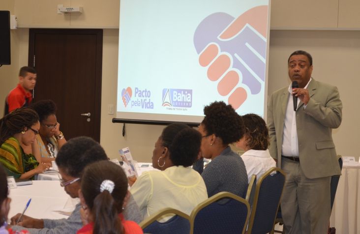 Apresentação do Pacto pela Vida no CDDM