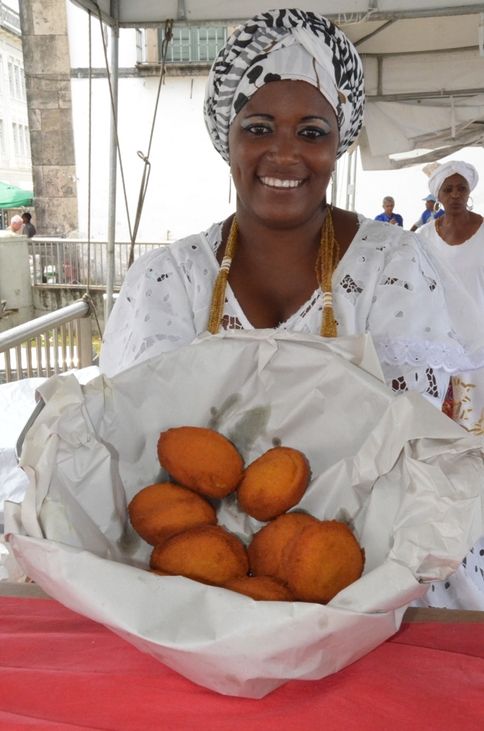 Baiana de Acarajé na Fonte Nova