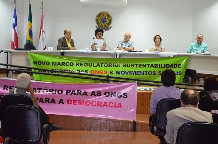 discussão sobre a proposta do novo marco regulatório das organizações não governamentais