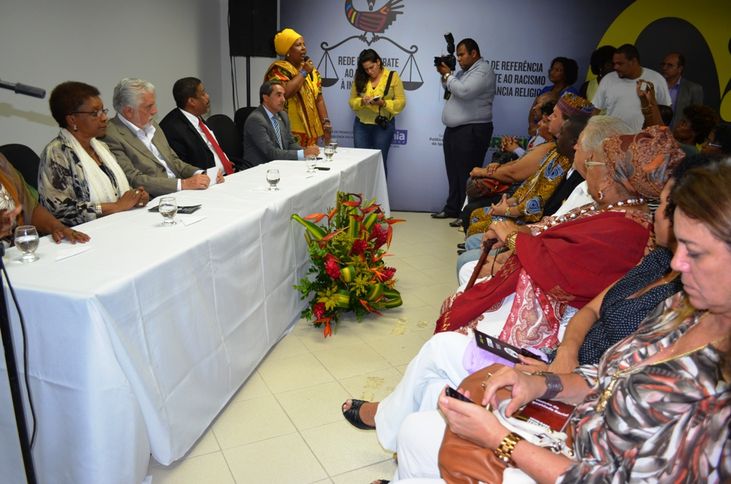 Inauguração do Centro de Combate ao Racismo e à Intolerância Religiosa