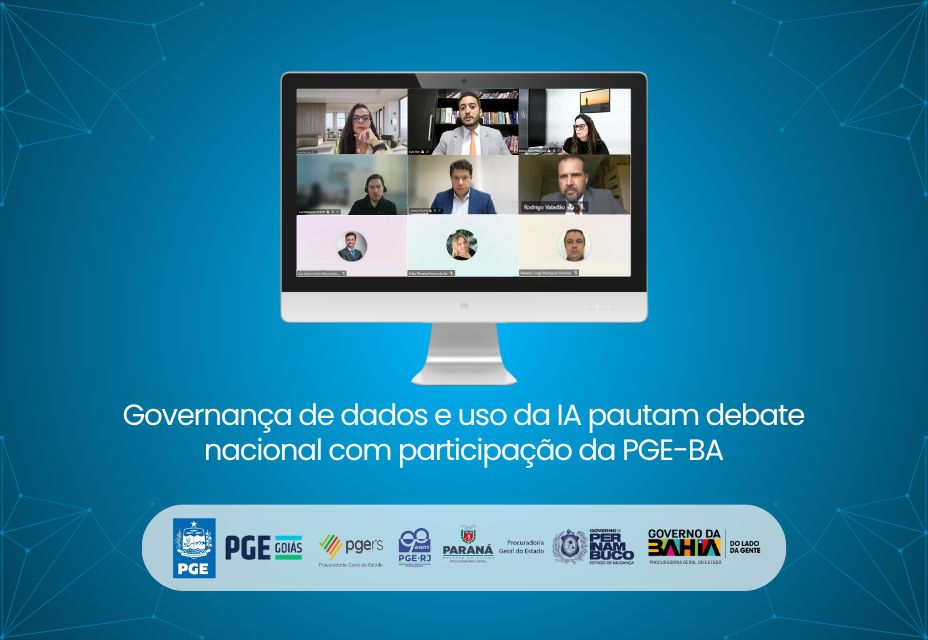 Governança de dados e uso da IA pautam debate nacional com participação da PGE-BA