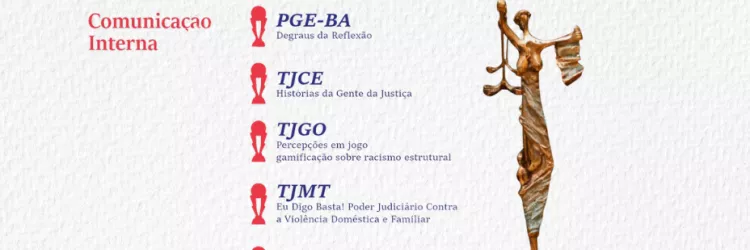 Projeto da PGE-BA é finalista do Prêmio Nacional de Comunicação e Justiça 2025