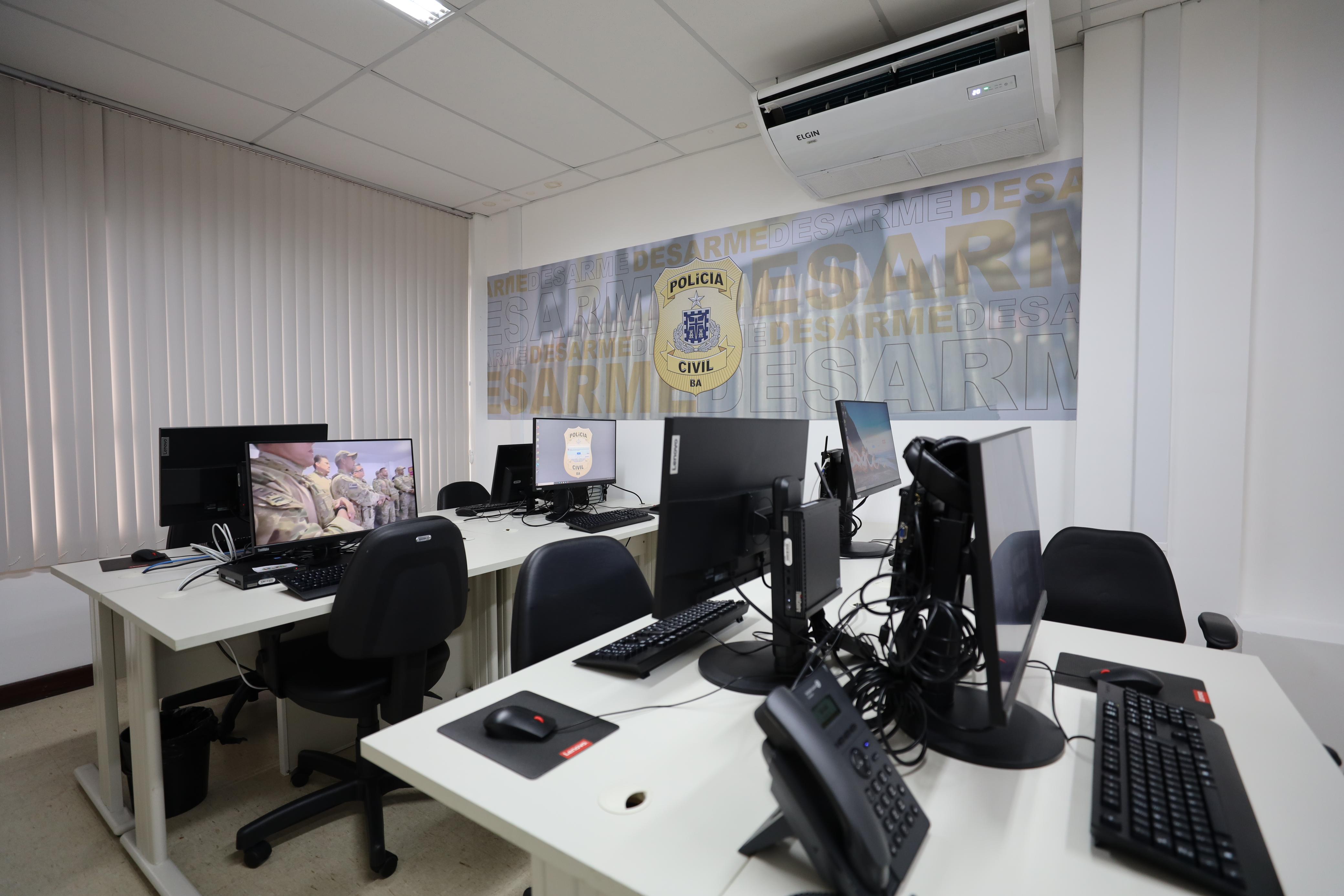 A unidade vinculada ao Draco está instalada no Complexo de Departamentos da PCBA, na Avenida Dorival Caymmi, em Itapuã