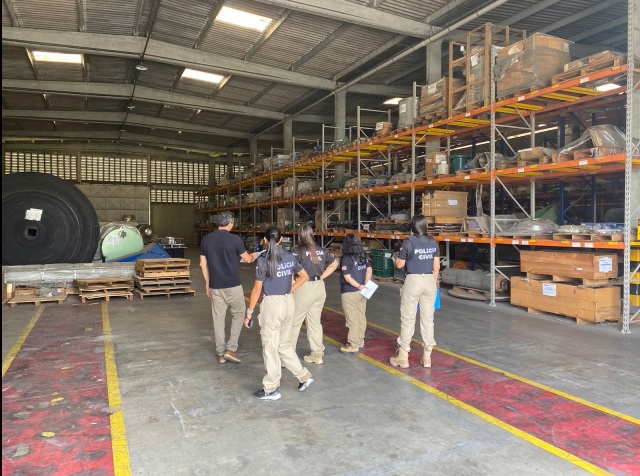 Policiais em operação