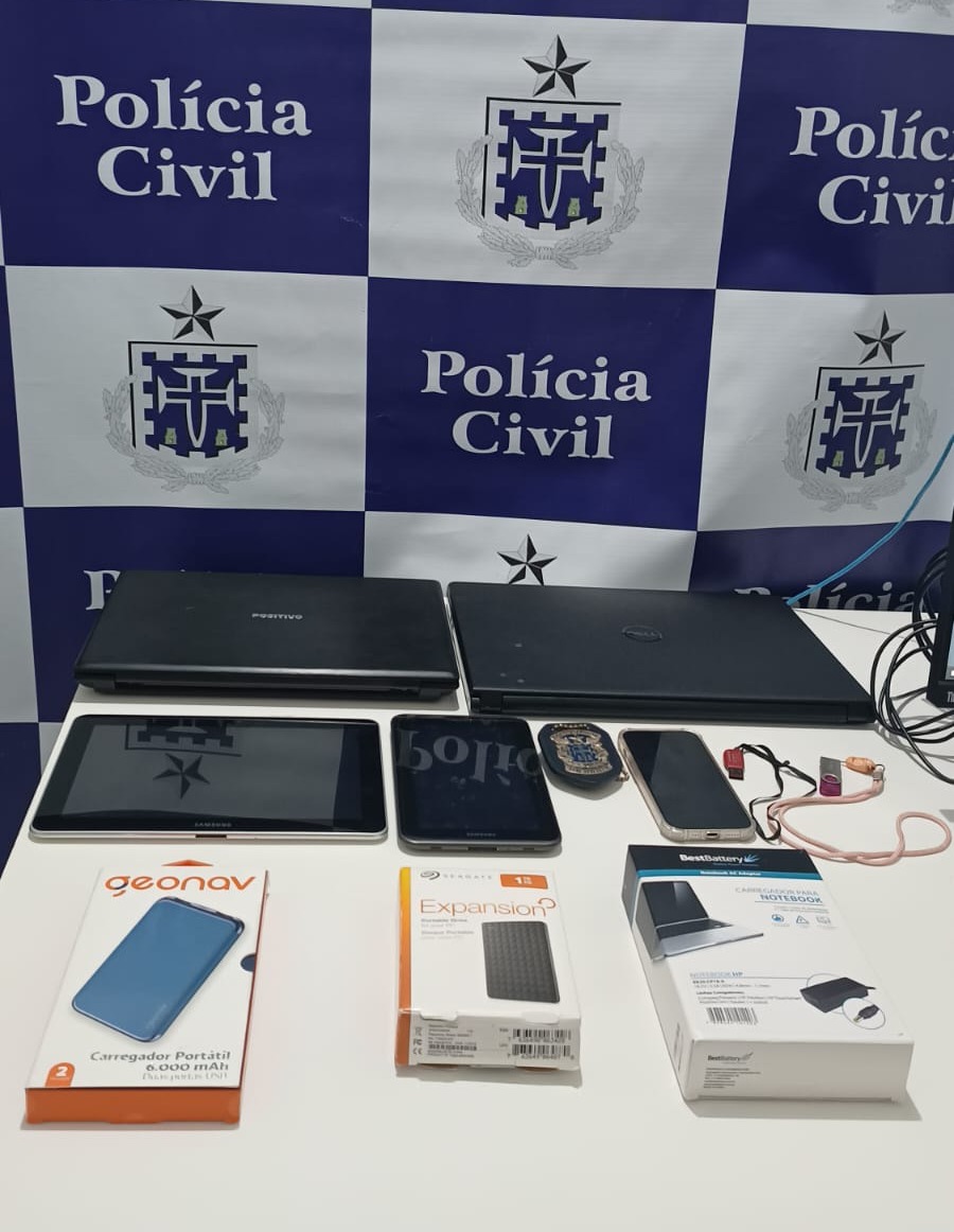 Material eletrônico apresentado