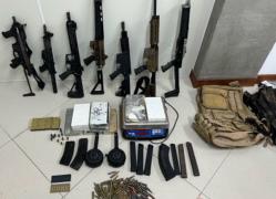 Fuzis apreendidos nas ações da Polícia Civil neste ano
