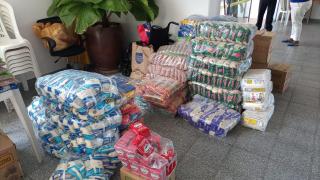 Alimentos arrecadados