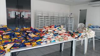 Alimentos arrecadados