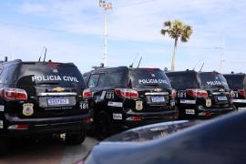 Entrega das novas viaturas na Barra