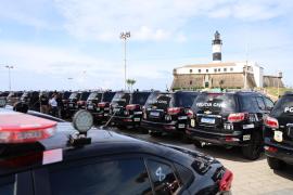 Entrega das novas viaturas 