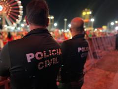 Policia Civil no Festival da Virada