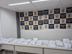 celulares recuperados/ fase da Operação Mobile