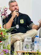 O delegado Marcus Santa Bárbara ressaltou o papel da integração e diálogo entre as instituições de segurança e ensino