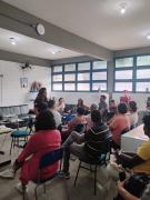 Agentes reforçam importância da integração entre a polícia e os alunos