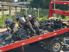 Polícia Civil identifica local utilizado para desmanche de veículos durante a Operação Cavalo de Aço