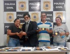 A entrega aconteceu na sede da 23ª DT, no âmbito da Operação Devolução