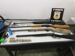 Medidas judiciais também foram executadas contra internos do sistema prisional suspeitos de ordenar crimes de dentro das unidades