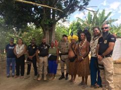 Polícia Civil apoia regularização fundiária em território indígena de Eunápolis  