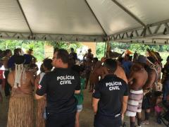 Polícia Civil apoia regularização fundiária em território indígena de Eunápolis  