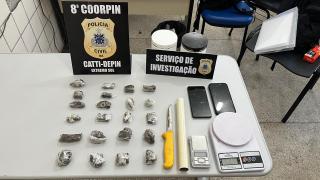 Drogas são apreendidas em Teixeira de Freitas durante cumprimento de mandado de busca e apreensão