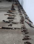 Polícia Civil destrói 250 armas apreendidas pela forças de segurança