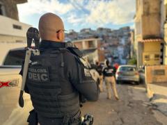 Desde o início das ações a Polícia Civil já prendeu 13 acusados de diversos crimes contra o patrimônio