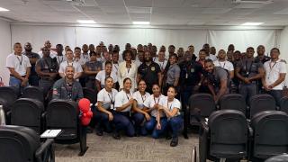 A palestra abordou a legislação e casos práticos envolvendo transportes públicos