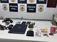  A ação resultou na prisão em flagrante de um homem por tráfico de drogas e porte ilegal de arma