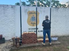 Uma mulher foi autuada em flagrante por fabricar material explosivo