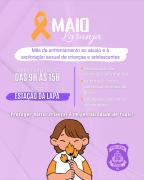 Evento em alusão ao Maio Laranja ocorrerá das 8h às 15h e contará com equipe multidisciplinar do DPMCV e da Dercca