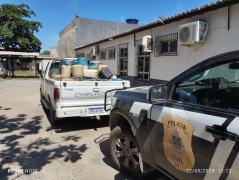 O material apreendido inclui gasolina e diesel; a Polícia Civil investiga ligação com grupo criminoso